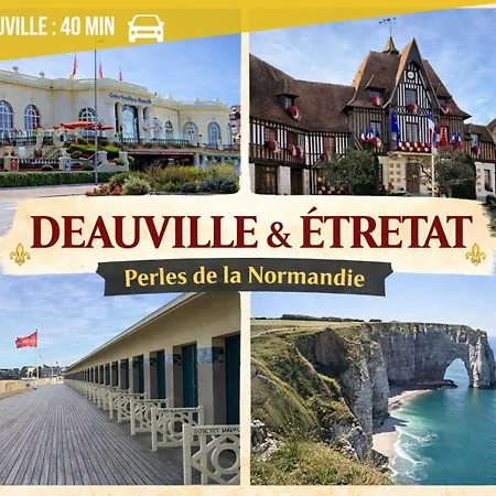 La Cle D Argent Elegante Maison Normande Avec Jacuzzi Et Jardin * Jumièges