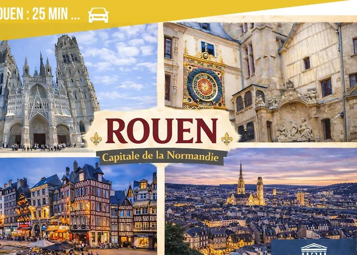 Villa La Cle D Argent Elegante Maison Normande Avec Jacuzzi Et Jardin Jumièges